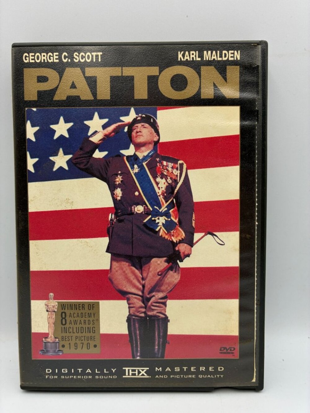 Patton 1970 George C Scott Karl Malden Twentieth Century Fox DVD THX Mastered